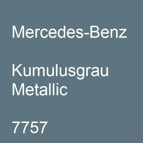 Mercedes-Benz, Kumulusgrau Metallic, 7757.